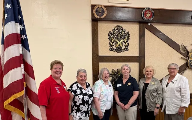 District Auxiliary names officers